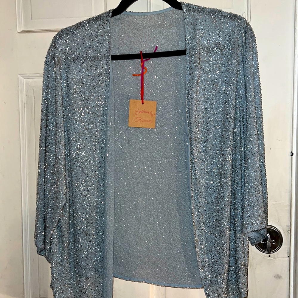 All Beaded custom hand made Baby Blue Bonanza!